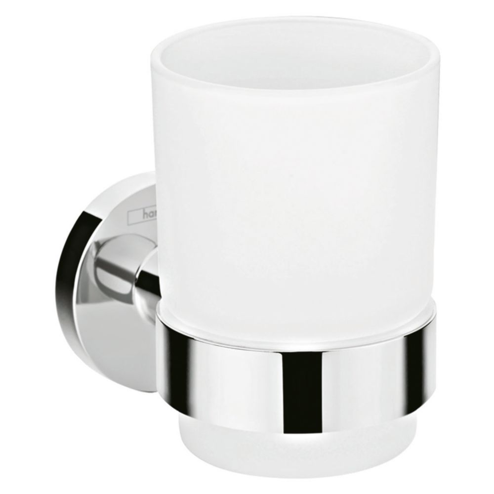 Image of Hansgrohe Logis Universal Toothbrush Tumbler Chrome 