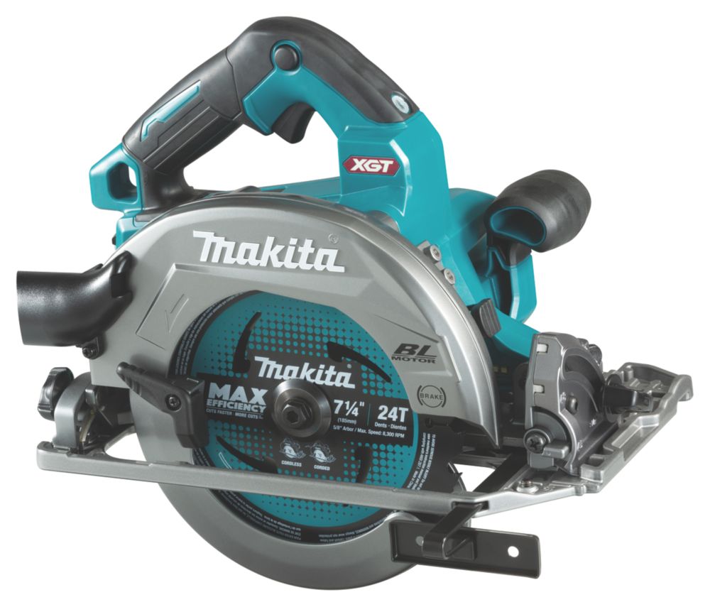 Image of Makita HS004GD203 190mm 40V 2 x 2.5Ah Li-Ion XGT Brushless Cordless Circular Saw 