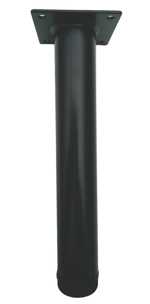 Image of Rothley Furniture Leg Black 200mm 
