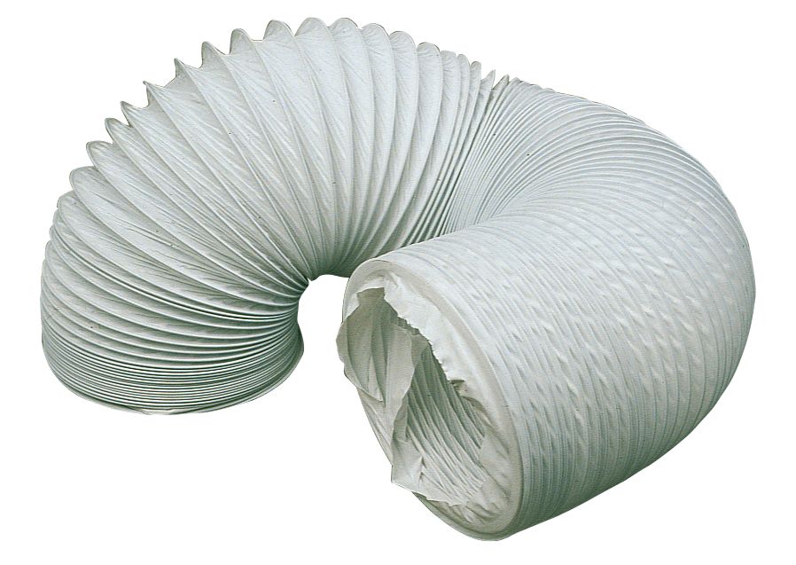 Image of Manrose PVC Flexible Ducting Hose White 3m x 100mm 