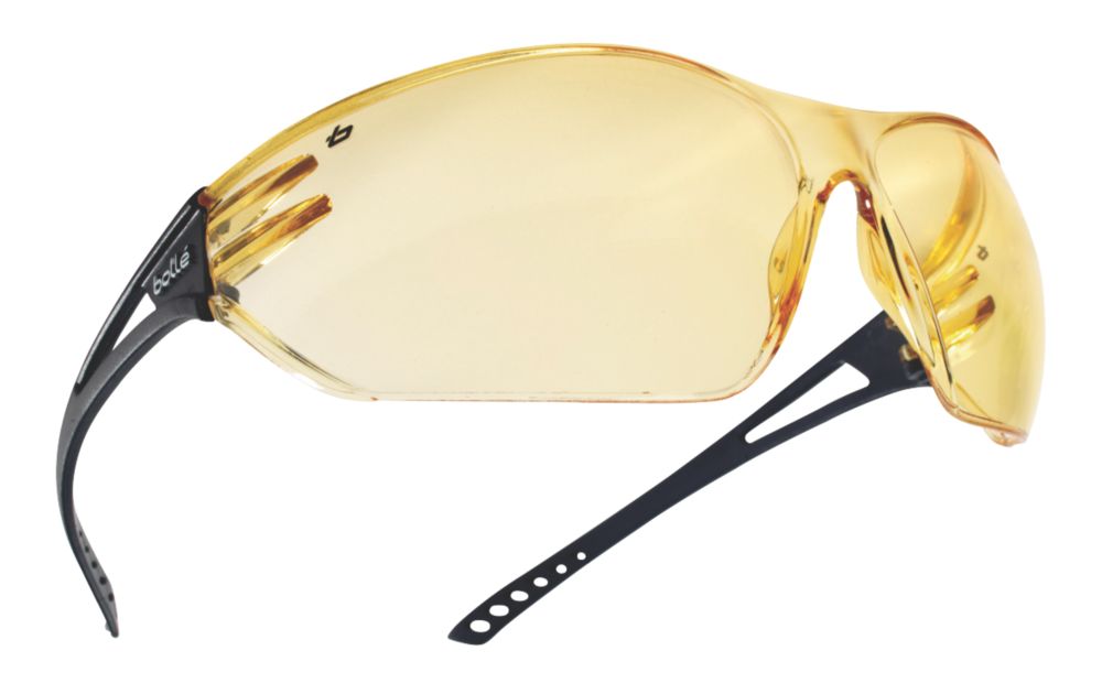 Image of Bolle Slam Yellow Lens Safety Specs 