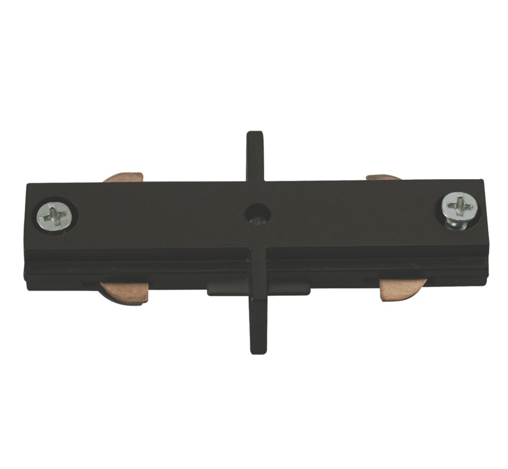 Image of Knightsbridge 1-Circuit In-Line Connector for Knightsbridge Track Lighting System Black 