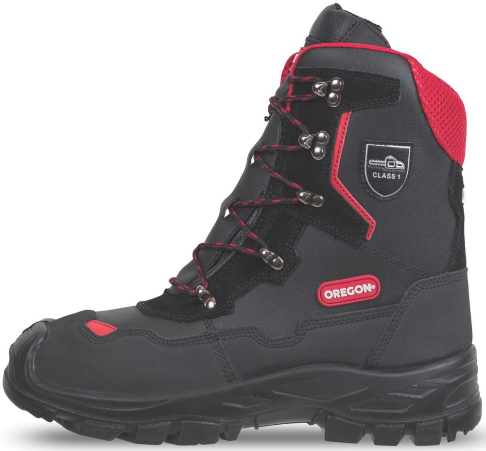 Image of Oregon Yukon Safety Chainsaw Boots Black Size 5.5 