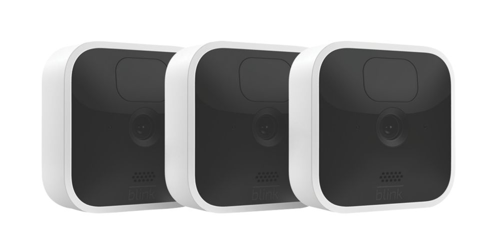 Image of Blink Indoor White Wireless Smart Camera Kit & 3 1080p Indoor Cameras 