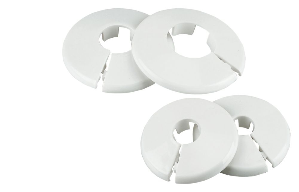 Image of Talon 10mm Pipe Collar White 10 Pack 