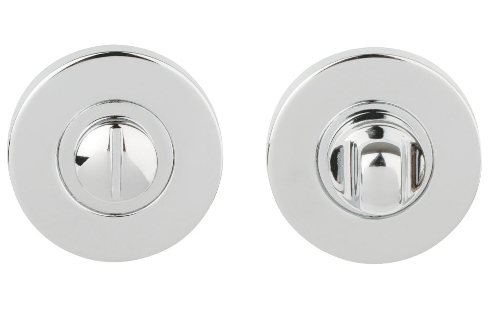 Image of Jigtech Standard Thumbturn Set Polished Chrome 52mm 