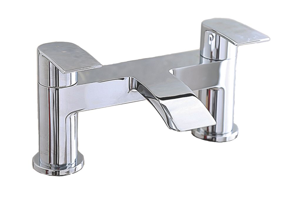 Image of ETAL Spear Deck-Mounted Bath Filler Polished Chrome 