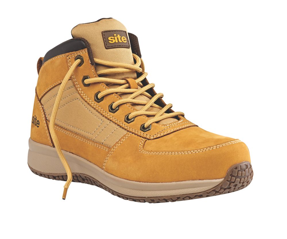 Image of Site Sandstone Safety Trainer Boots Wheat Size 11 