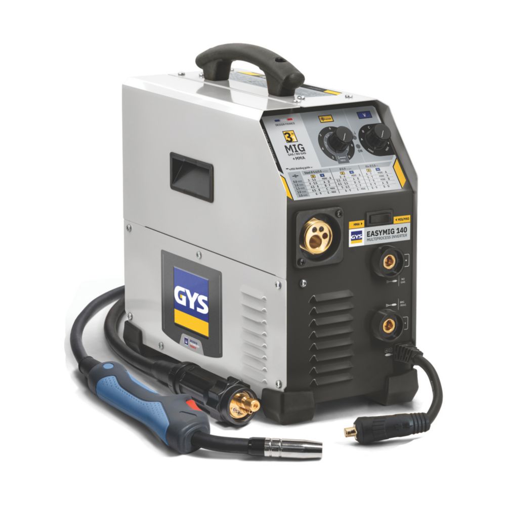 Image of Gys 031876 140A MIG & MMA ARC Welder 240V 