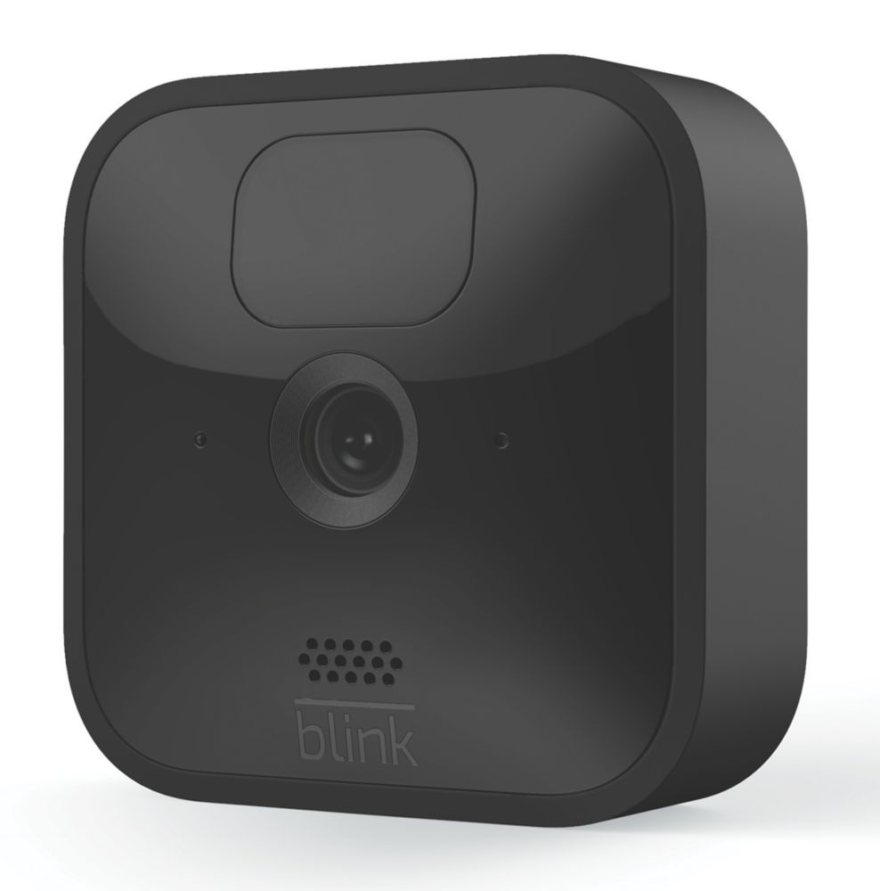Image of Blink B088CWLN3C Battery-Powered Black Wireless 1080p Outdoor Square Smart Add-On Camera 