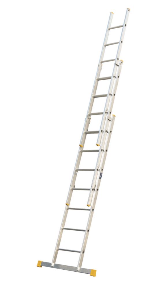 Image of Lyte ProLyte 3-Section Aluminium Trade Extension Ladder 4.46m 