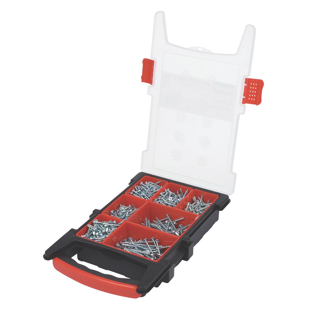 Image of Trend PH/SCW/PK1 Square Flange Pocket Hole Screw Set 850 Pieces 