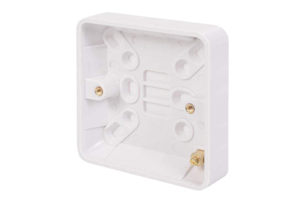 Image of Schneider Electric Lisse 1-Gang Surface Pattress Surface Pattress Box 16mm 