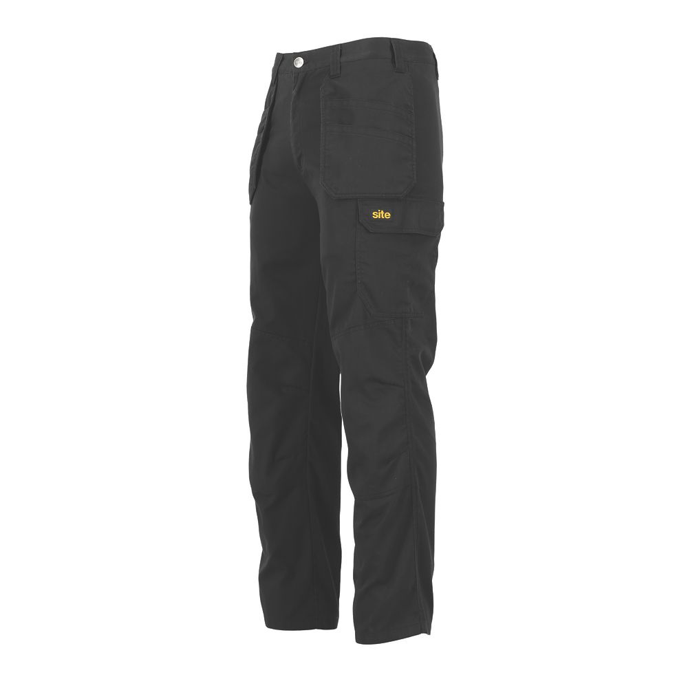 Image of Site Dunbar Holster Pocket Trousers Black 32" W 32" L 