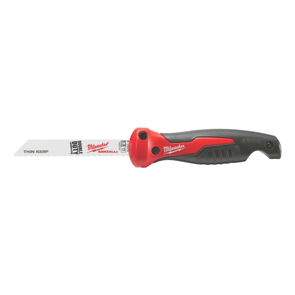 Image of Milwaukee 18tpi Plasterboard Folding Jabsaw 6" 