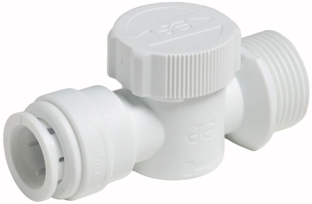 Image of JG Speedfit 15APTP Washing Machine Tap 15mm x 3/4" 