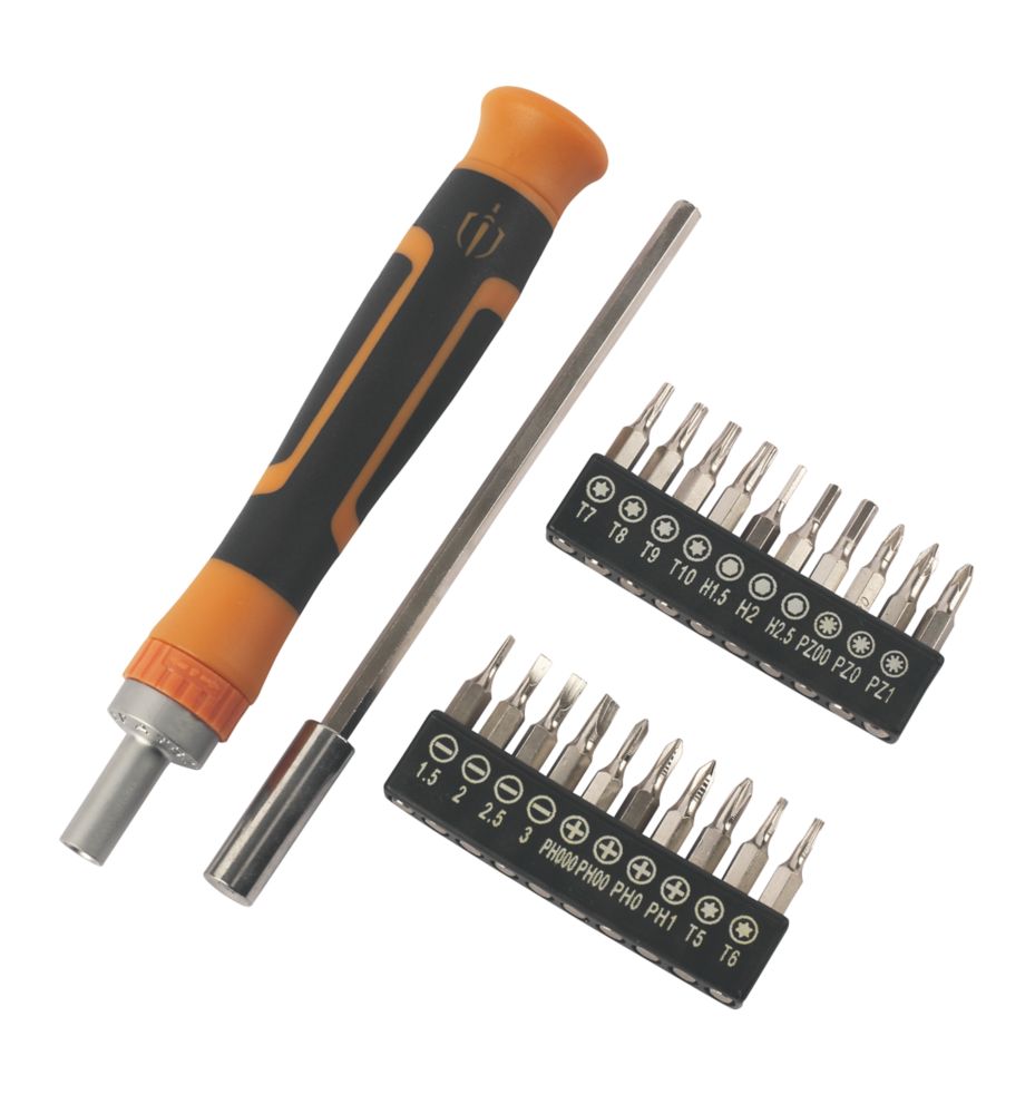 Image of Magnusson Precision Screwdriver Bit Set 22 Pieces 