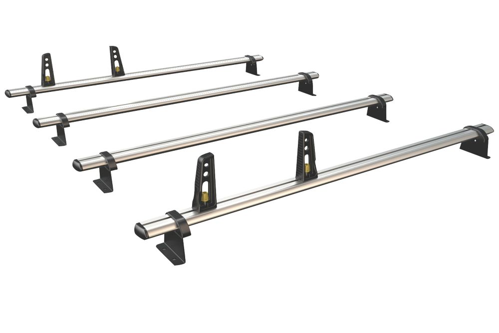 Image of Van Guard VG286-4 Renault Master 2010 on ULTI Van Roof Bars 1570mm 