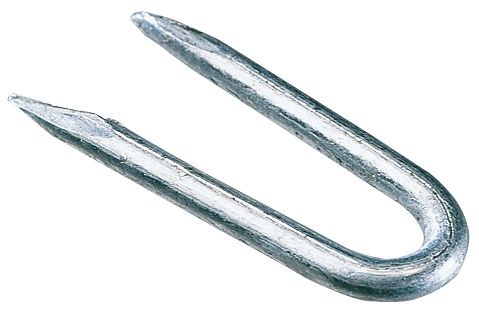Image of Easyfix Galvanised Staples Galvanised Corrosion-Resistant 3.35mm x 30mm 1kg Pack 