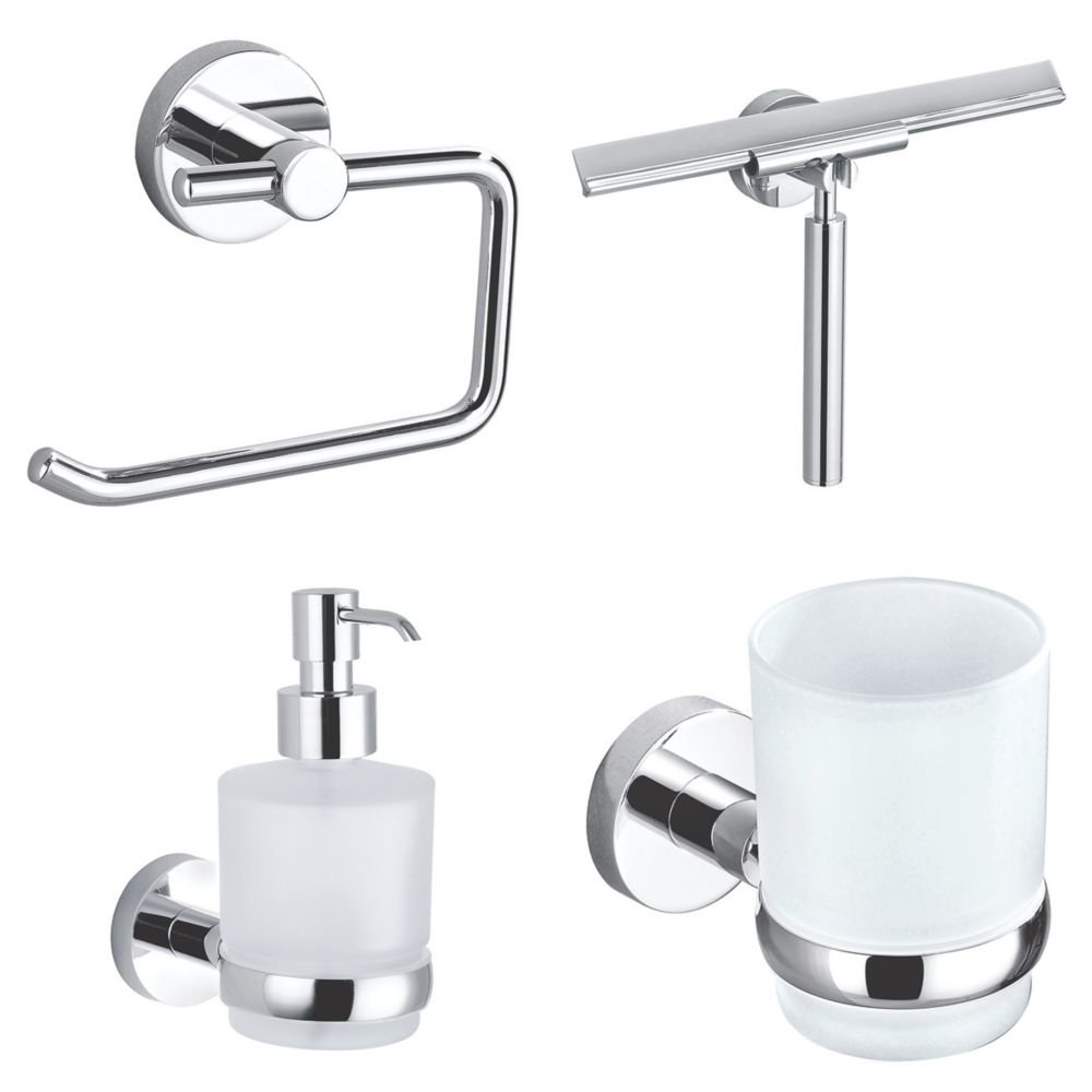 Image of Aqualux Perth Shower Room 4 Piece Set 