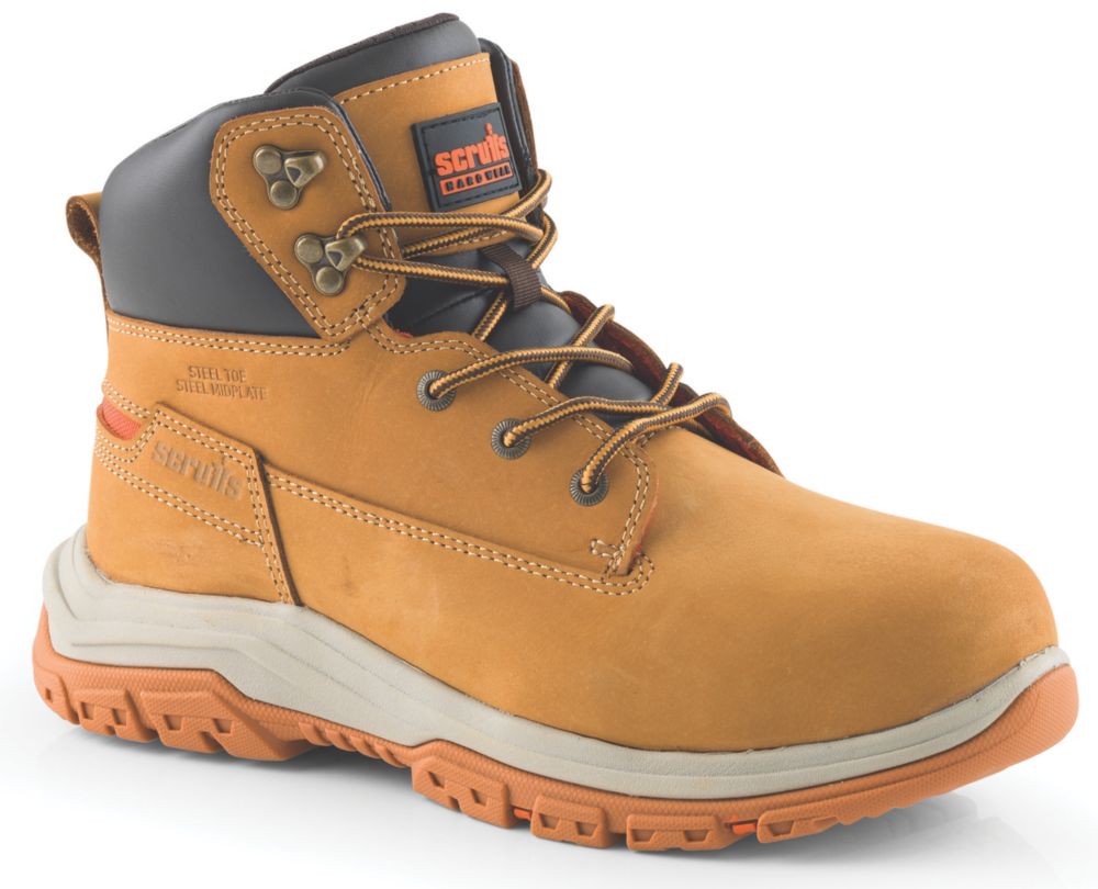 Image of Scruffs Ridge Safety Boots Tan Size 9 