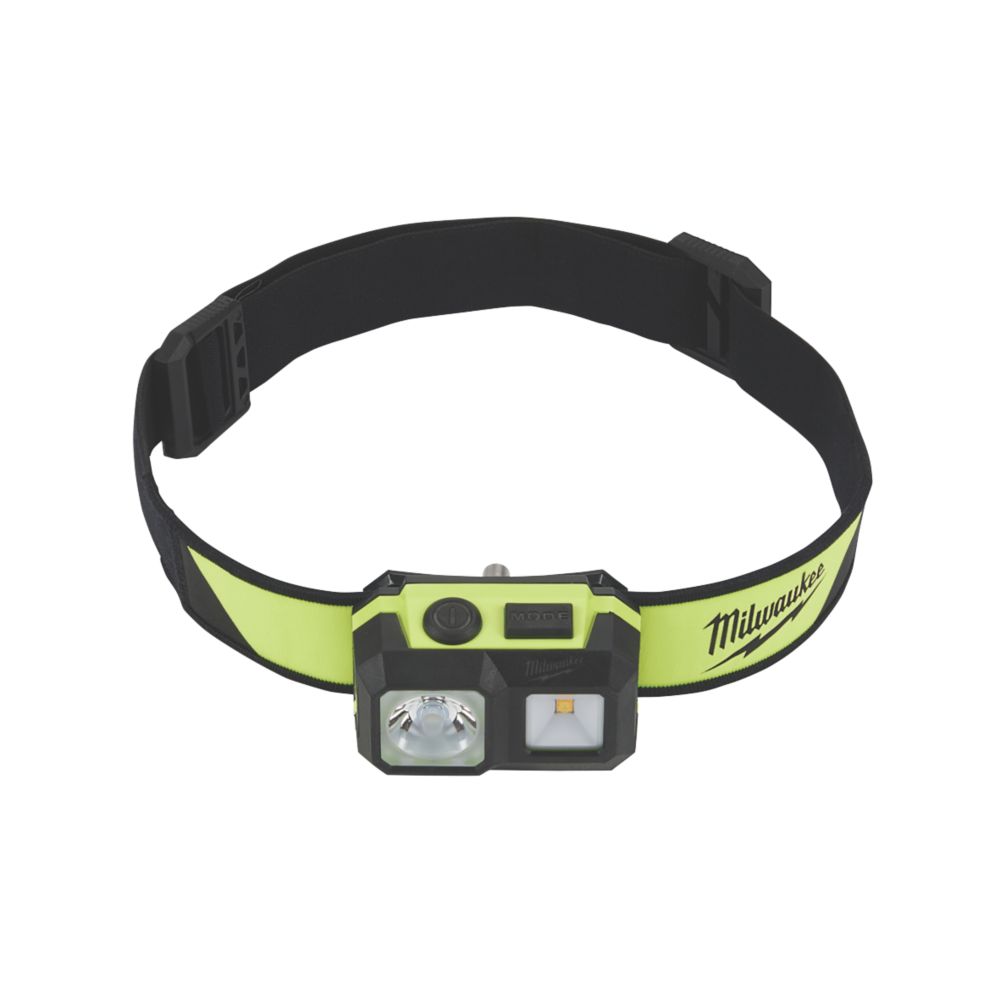 Image of Milwaukee ISHL-LED LED Intrinsically Safe Headlamp Yellow 310lm 