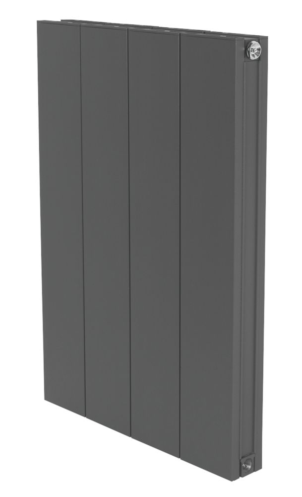 Image of Towelrads Ascot Energy Efficient Aluminium Designer Radiator 600m x 407mm Anthracite 1330BTU 