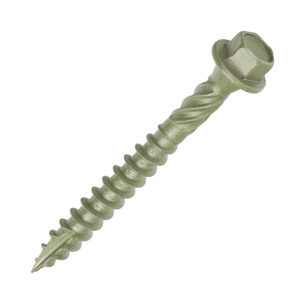 Image of Timco Hex Socket Timber Frame Construction & Landscaping Screws 6.7mm x 60mm 50 Pack 