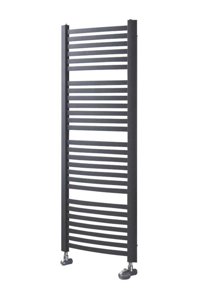 Image of Ximax K4 Designer Towel Radiator 765mm x 480mm Anthracite 1074BTU 