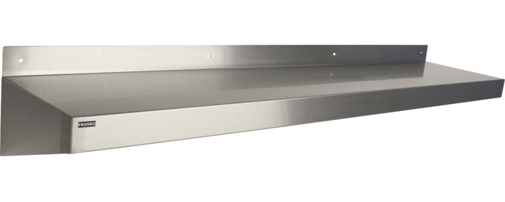 Image of Stainless Steel Kitchen Wall Shelf 1500mm x 300mm x 220mm 