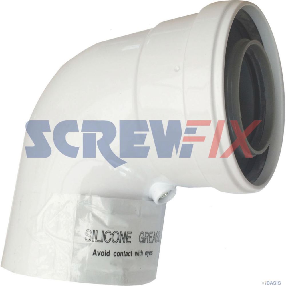 Image of Baxi 5111075 KIT 93 DEG HE ELBOW 60/101 