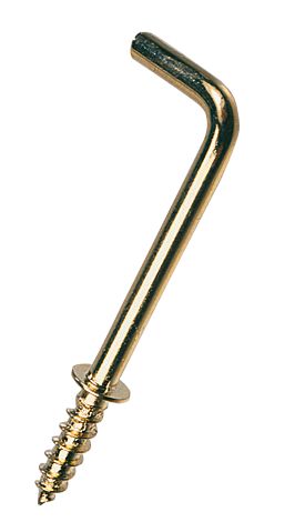 Image of Easyfix Electro Brass Square Cup Hooks x 10 Pack 