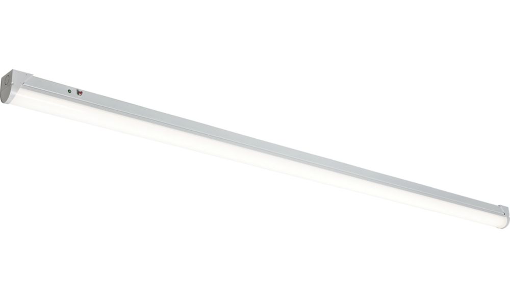 Image of Knightsbridge BATSC Single 5ft Maintained or Non-Maintained Switchable Emergency LED Batten with Self Test Emergency Function 22/41W 3300 - 6040lm 