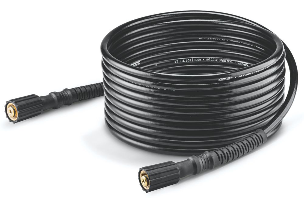 Image of Karcher Pro DN6 Replacement High Pressure Hose Black 1/4" x 14.5m 