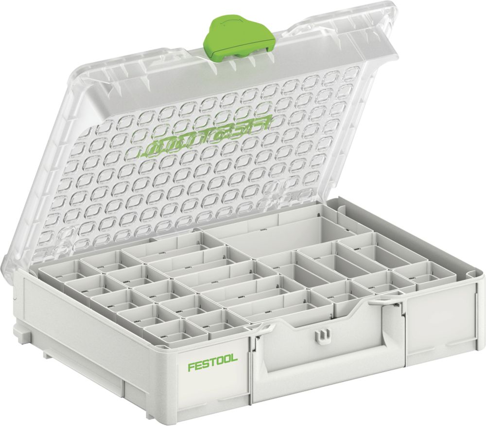 Image of Festool 204853 SystainerÂ³ Organizer SYS3 ORG M 89 22xESB Stackable Organiser 15 1/2" x 11 1/2" 