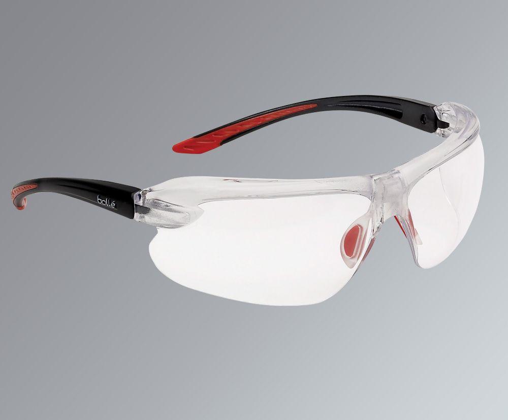 Image of Bolle IRI-s Clear Lens Safety Specs w/ +1.5Mag 