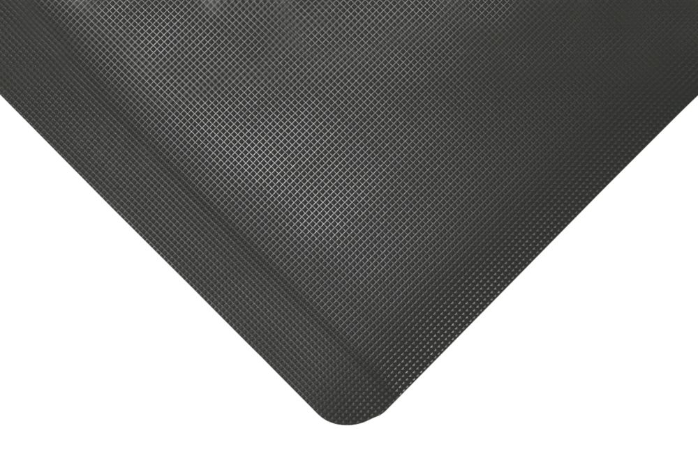 Image of COBA Europe Diamond Tread Floor Mat Black 1.5m x 0.9m x 12.5mm 