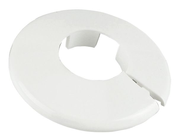 Image of Talon 15mm Pipe Collar White 10 Pack 