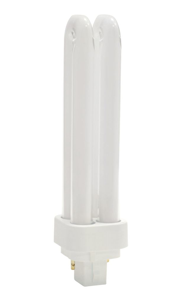 Image of G24D 2-Pin Stick Fluorescent Light Bulb 1206lm 18W 