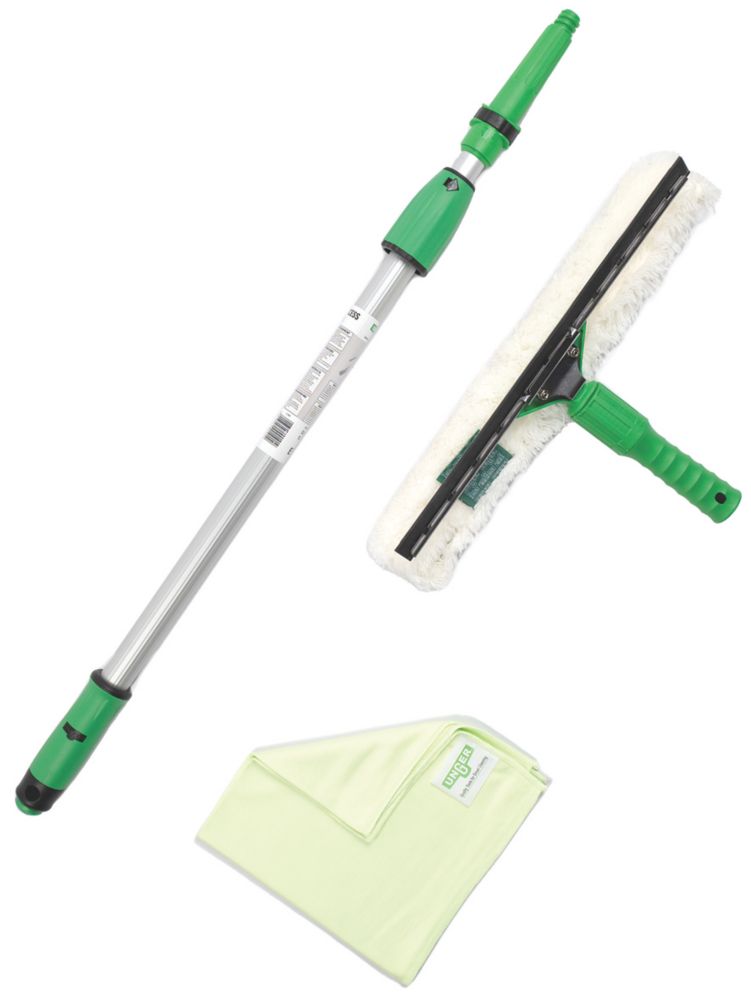 Image of Unger Window Set Window Cleaning Kit 3 Pieces 
