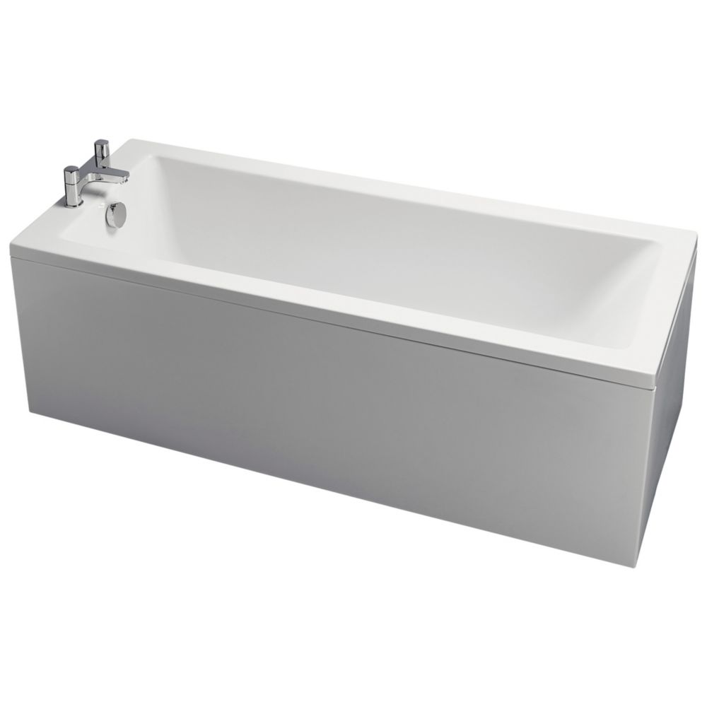Image of Ideal Standard Della Single-Ended Bath Acrylic 2 Tap Holes 1700mm 