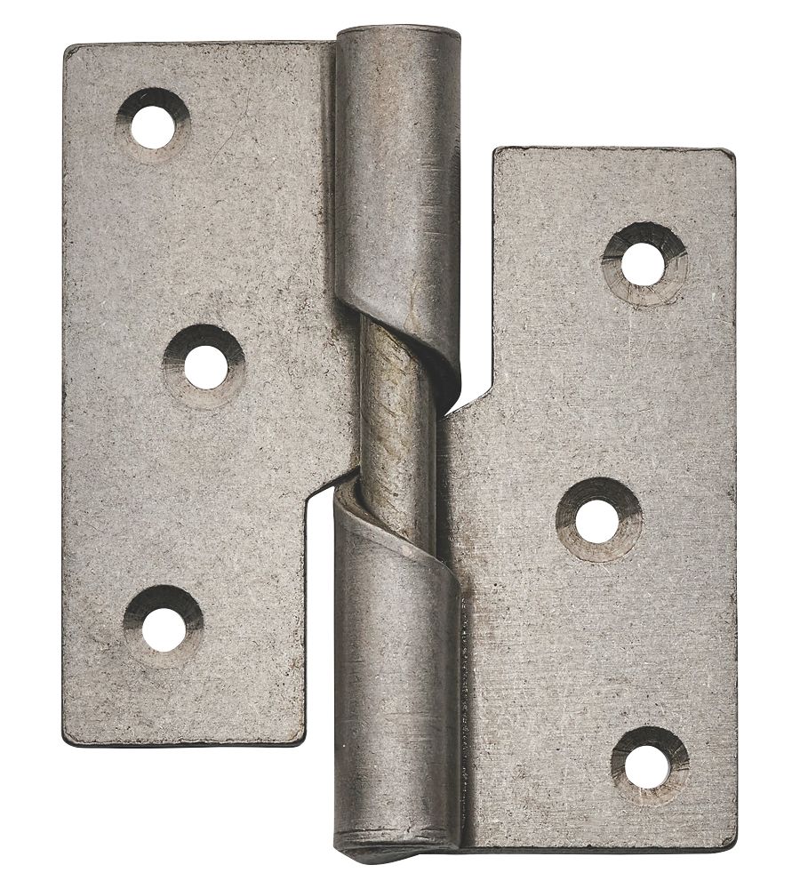 Image of Self-Colour Rising Butt Hinges RH 76mm x 71mm 2 Pack 