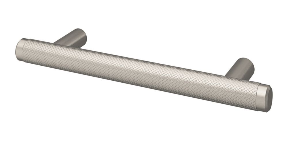 Image of Smith & Locke T Bar Cabinet Handle Satin Nickel 96mm 