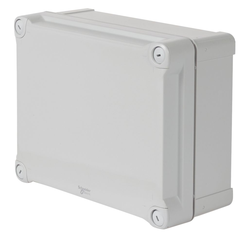 Image of Schneider Electric IP66 Weatherproof Outdoor Enclosure 192mm x 105mm x 241mm 