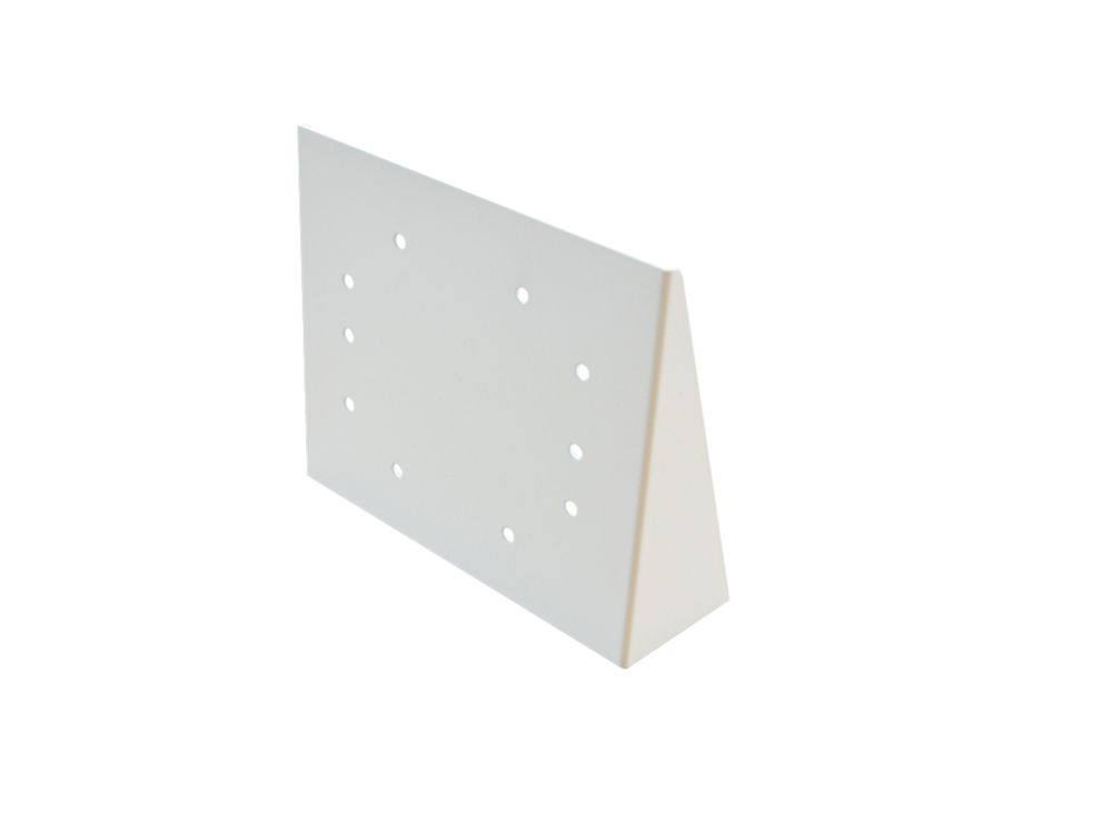 Image of Agrippa Acoustic Fire Door Holder Floor Bracket Floor-Mounted White 