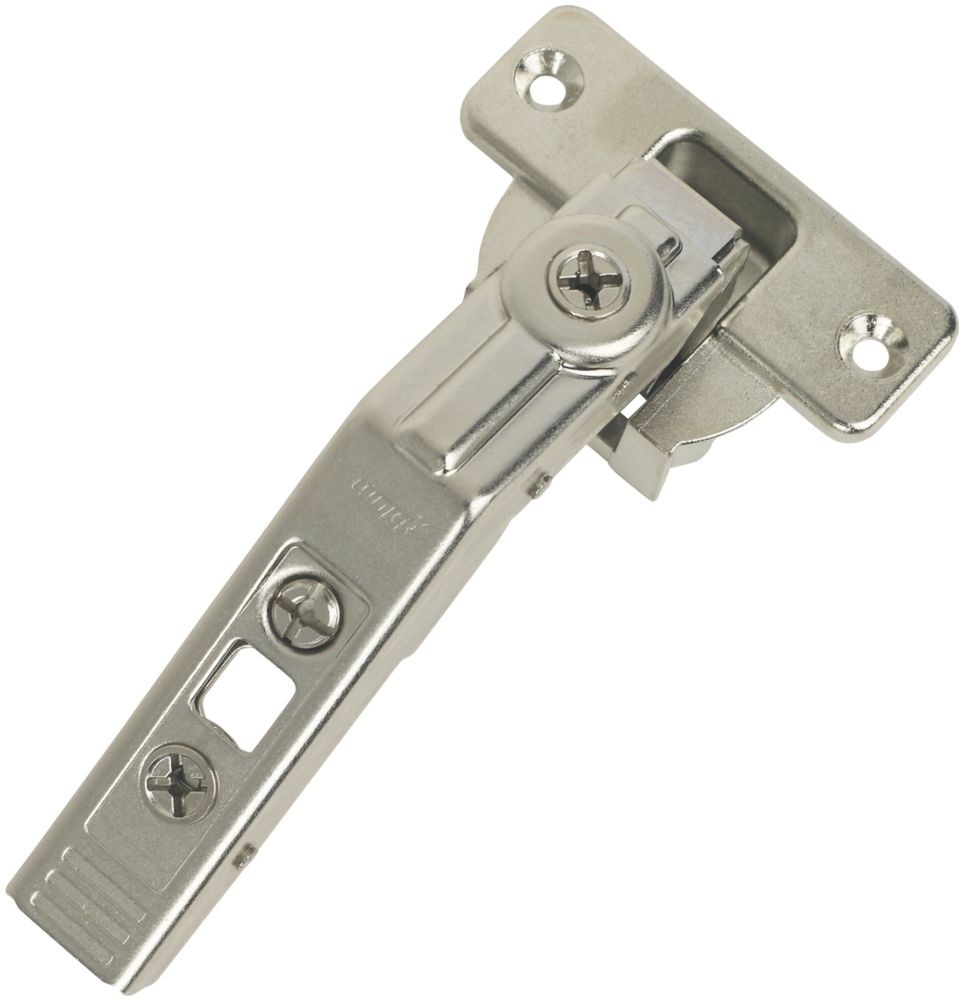 Image of Blum Steel 60Â° Bi-Fold Concealed Hinges 110mm 2 Pack 