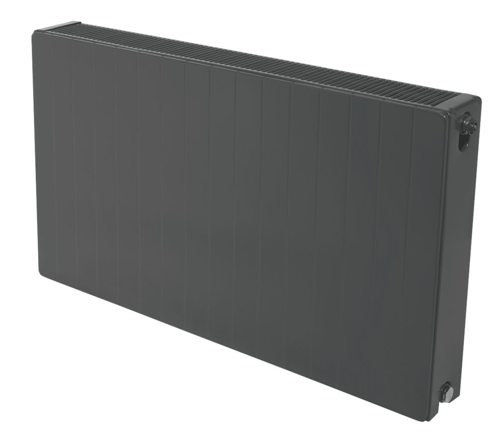 Image of Stelrad Accord Concept Type 22 Double Flat Panel Double Convector Radiator 450mm x 1000mm Grey 4371BTU 