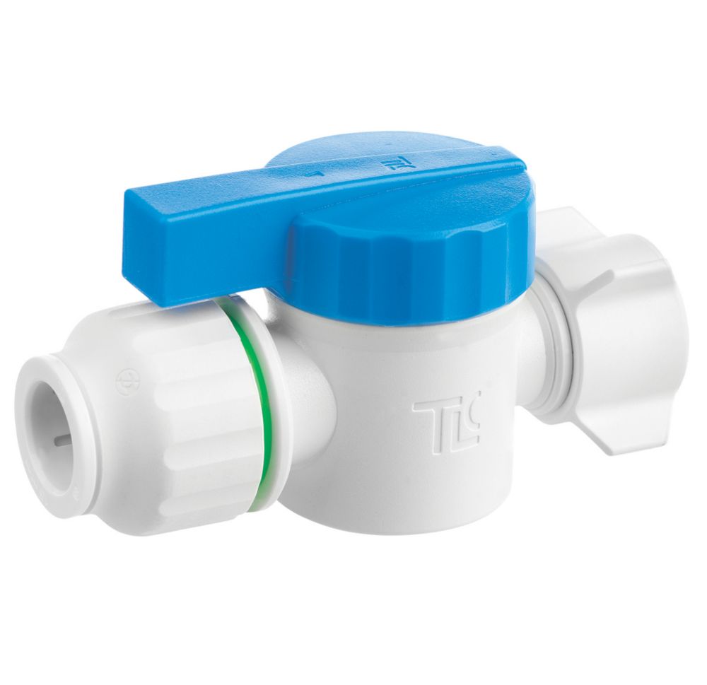 Image of Flomasta Straight Service Tap Valve 15mm x 1/2" 