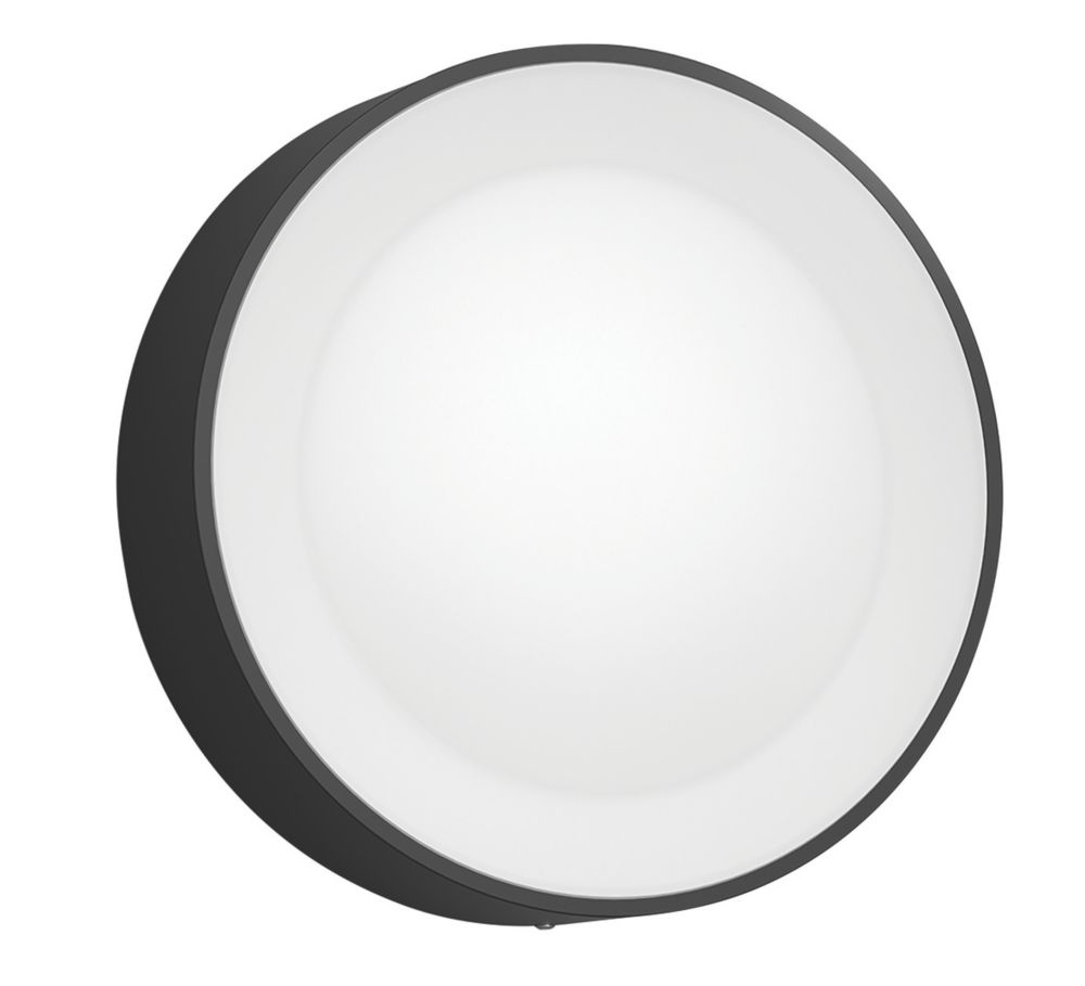 Image of Philips Hue Daylo Outdoor LED Wall Light Black 15W 1060lm 