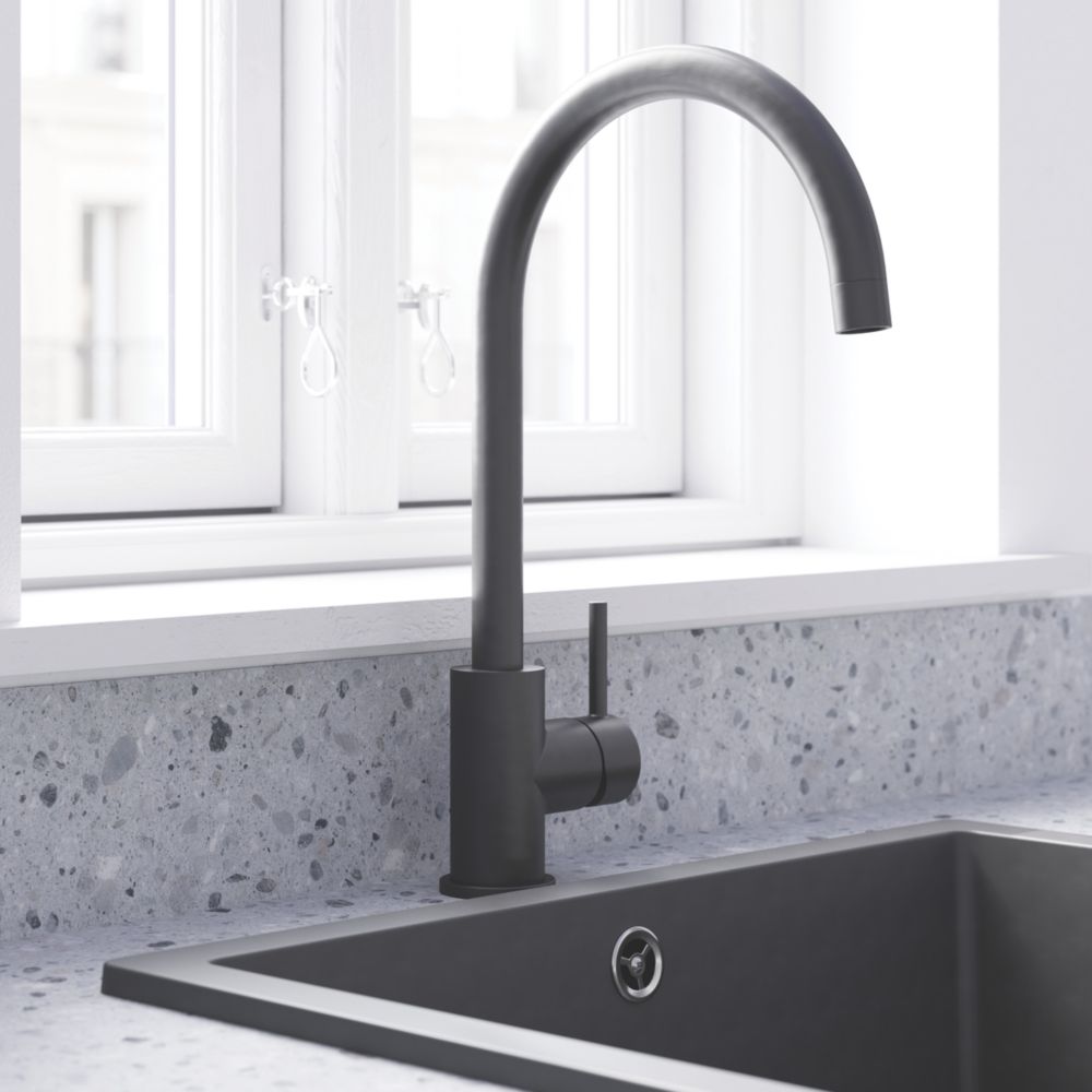 Image of Swirl Divine Tap Matt Black 